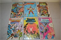 Six DC Comic Books