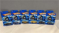 6 miscellaneous hot wheels from 2006 new on