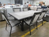 Agio 7 Pc. Patio Dining Set: Table & 6 Chairs