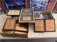 3 x Box Lots Ford Dealership Awards, Videos etc