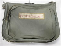 24" x 17" x 4" Vintage Military Suitcase