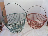 2 egg baskets