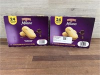 2-24 count Milano cookies