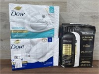 Tresemme shampoo & conditioner & 2-16 pack dove