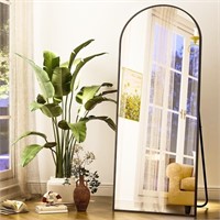 SE6088 Arched Full Length MirrorBlack 64x21.1