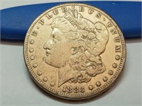 OF)  1883 silver Morgan dollar