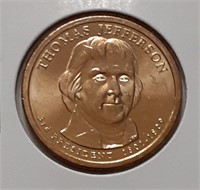 T JEFFERSON DOLLAR- 2007-P