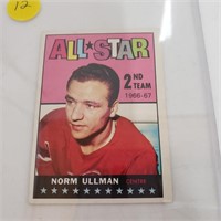 Norm Ullman card 1967-68 Topps