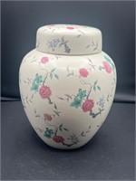 1978 signed ceramics ginger jar (flawed lid)