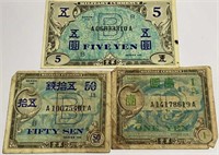 Military Currency Japan WW2 Yen