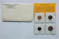 Proof Set of Coins &  1972 Unc Coin Set