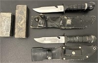 Vintage Survival Knife Lot See Photos for Details