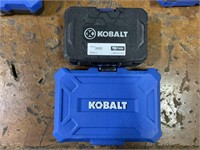 1 LOT ( 2 BOXES ) KOBALT TOOL SET ** APPEARS TO