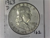 1963-D Franklin Half Dollar