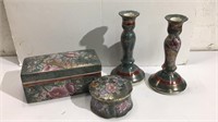 Matching Hand Painted Oriental Ceramics M14A