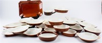 26 Hall China Small Casserole Bowls USA Pottery