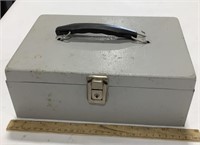 Metal cash box