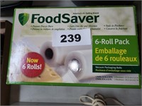 LOT PARTIAL & FULL ROLLS VACUUM  FOOD BAGS
