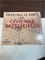 Historical maps of Civil War battlefields