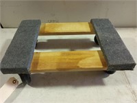 Four wheel furniture dolly 18x11 and 1/2