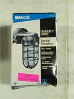 Woods Vandal resistant security light new inbox