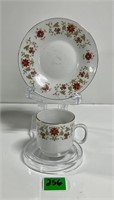 Vtg Fine Porcelain Demitasse & Saucer