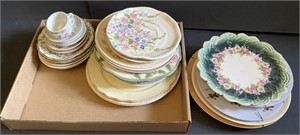 Assorted Ceramic Wall Plates, Miniature Teacups