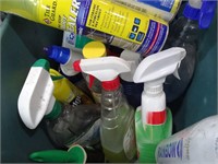 Partially Full Household Chemicals