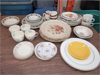 MISCELLANEOUS CHINA 40 PIECES