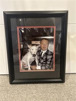 Don Cherry and Blue framed picture