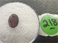 1.63cw Oval Red Garnet Genuine Stones