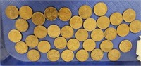 Quantity of Lincoln Head Wheat Pennies