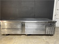 Continental four drawer refrigerated chef base