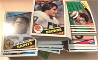 Large Stack of 1988 Topps Football Cards