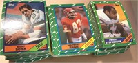 Large Stack of 1986 Topps Football Cards