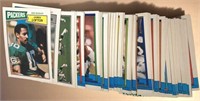 Large Stack of 1987 Topps Football Cards