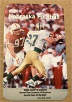 1991 Nebraska Football Schedule Card