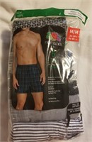 Fruit of the Loom Boxers Size Medium Pack 5