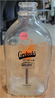 VTG ROBECK'S DAIRY OF OMAHA NE. MILK BOTTLE