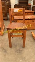 Kids wooden chair