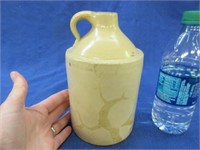 old stoneware jug - 8in tall