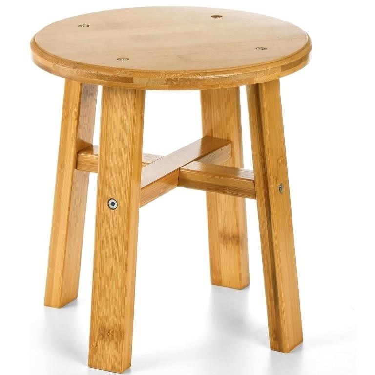 New Bamboo Small Low Stool  Plant Stool