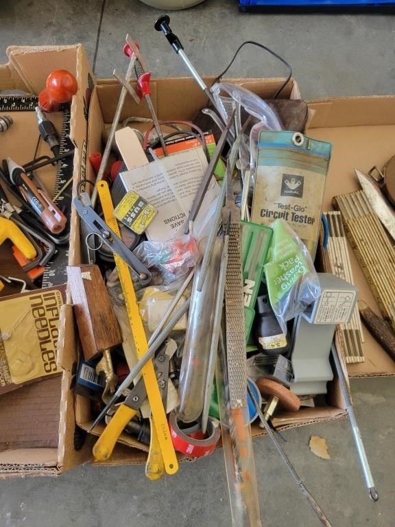 Files, Tools, Circuit Tester, Blades