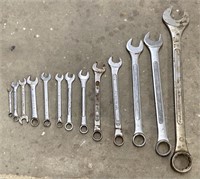 Assorted Wrenches, 5/16in — 1-5/8in