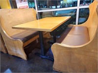 Two Single Booths with Table