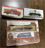 SOUTHERN PACIFIC PEN TRAIN SET TANKER AND
