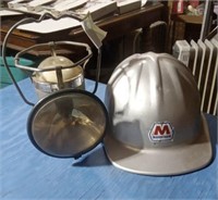 MARATHON HARD HAT & OLD LANTERN