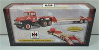 1st Gear 1957 IH Tractor w/Lowboy NIB 1/34