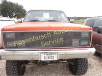 1985 Chevy Pickup - Orange Gas (Title) (Key)