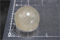High Quality Golden Rutilated Quartz Sphere, 1oz